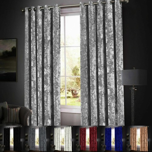 Thick blackout crushed - crushed, velvet