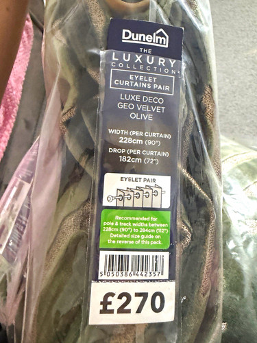Dunelm luxe deco - dunelm,