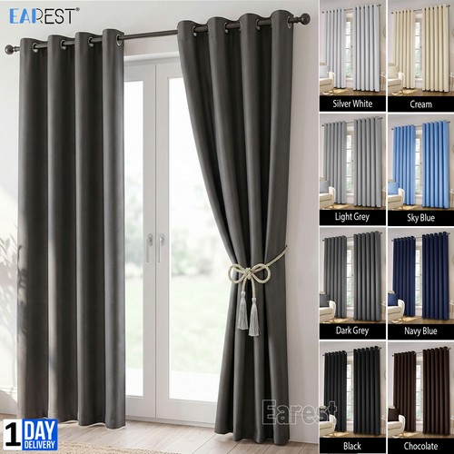 Pair blackout curtains thermal - pair,