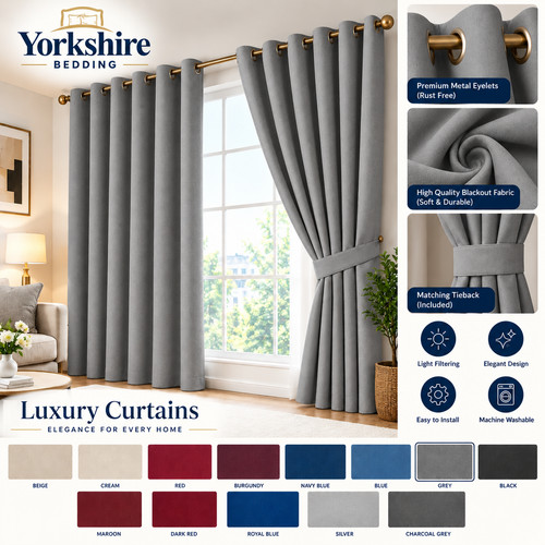 Extra wide blackout - extra, curtains