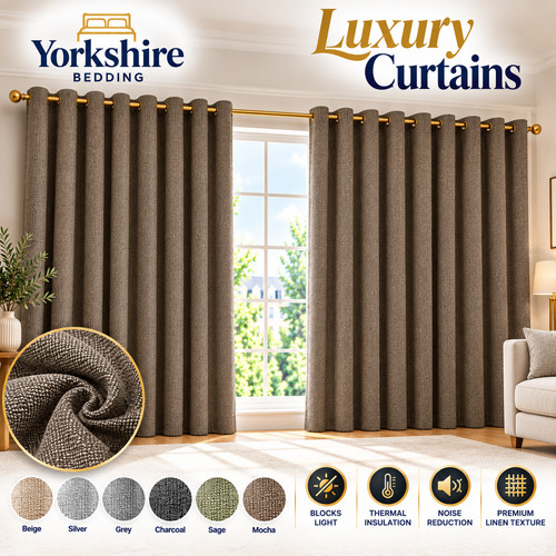 100 blackout curtains - curtains, eyelet