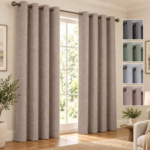 Linen thick blackout - linen,