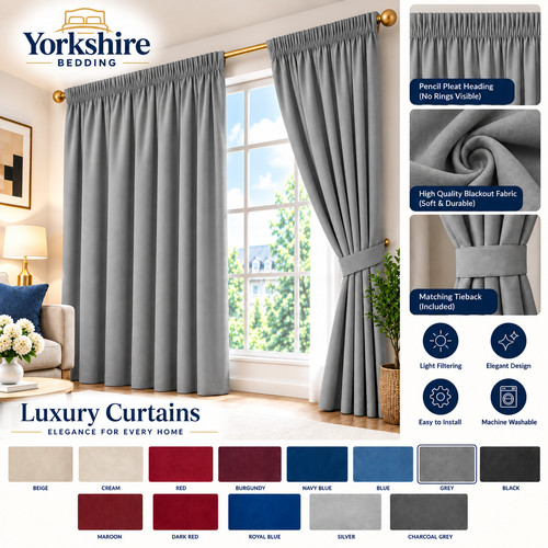 Extra wide blackout - extra, curtains