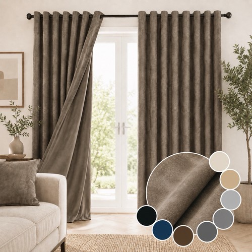 Thermal blackout curtains pair - thermal,