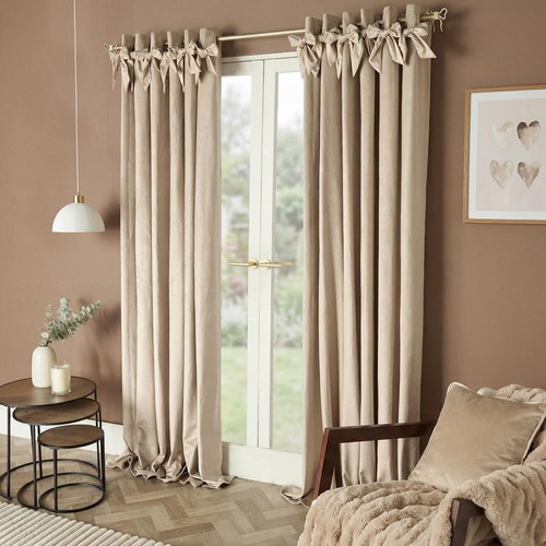 Ohs velvet eyelet curtains - ohs,