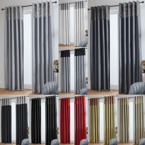 Curtains crushed velvet - velvet, top
