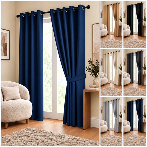 Blackout curtains thermal - blackout,