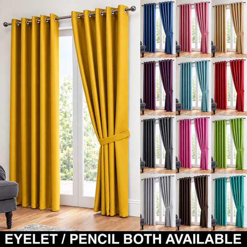 Blackout curtains thermal - curtains,