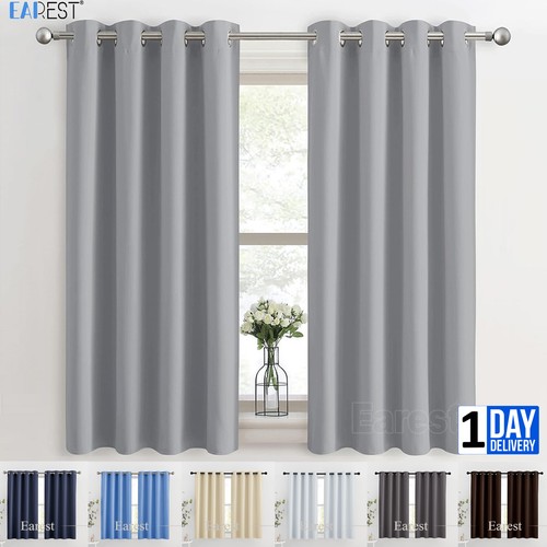 2pcs blackout curtains - 2pcs,