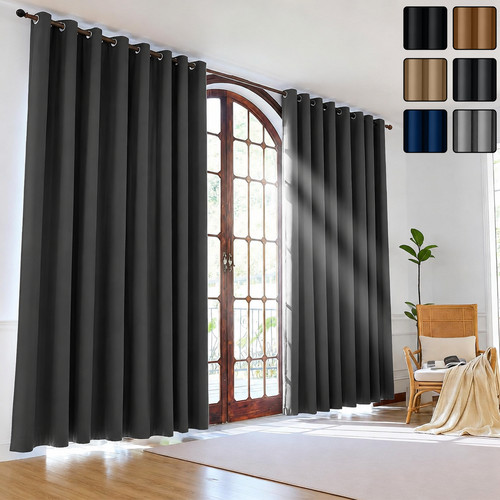 2pcs blackout curtains - 2pcs,