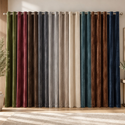 Yard heavy curtains chenille - heavy,