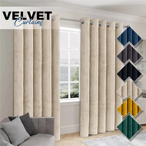 Luxury crushed velvet - velvet, curtains