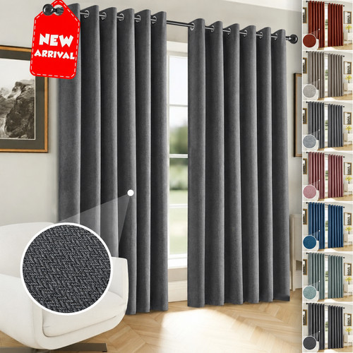100 blackout curtains ready - 100%,