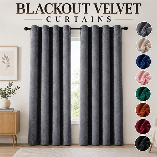 Thick thermal velvet blackout - velvet,