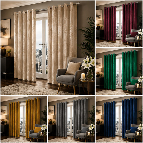Blackout crushed velvet - blackout,
