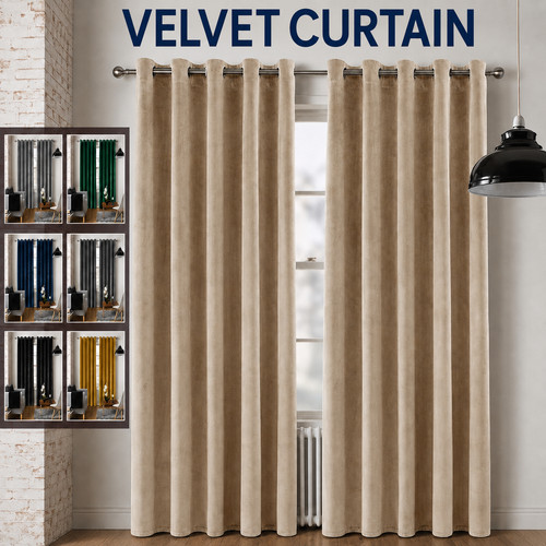 Thick thermal velvet - velvet, blackout