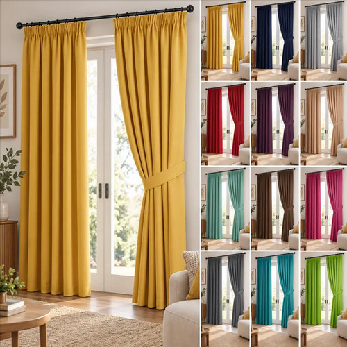 Pair pencil pleat - pair, top